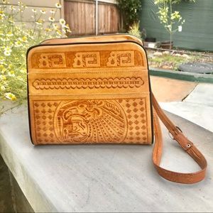 Handmade Leather Purse from Mexico